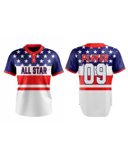 Fast pitch 2 Button Jerseys